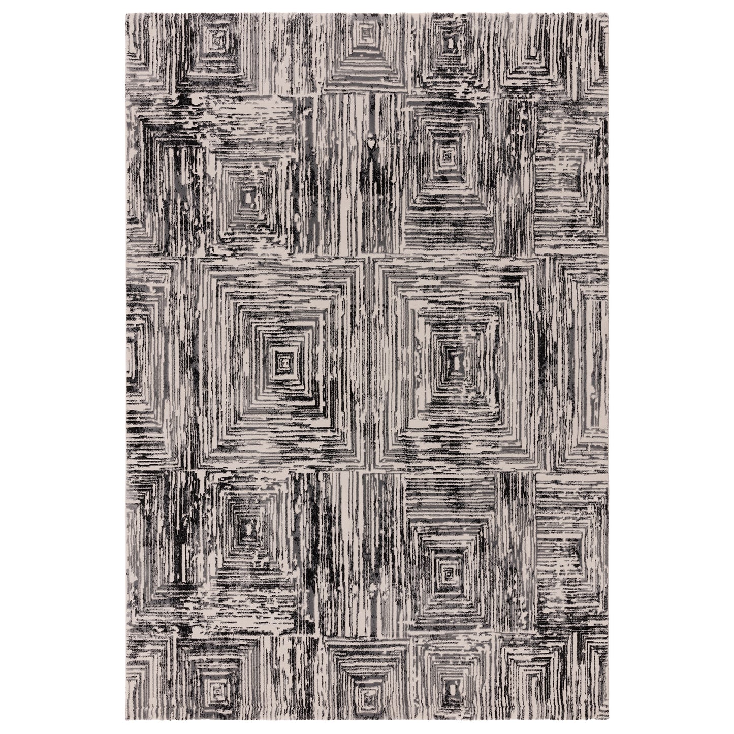 Kuza Portrait Grey Rug
