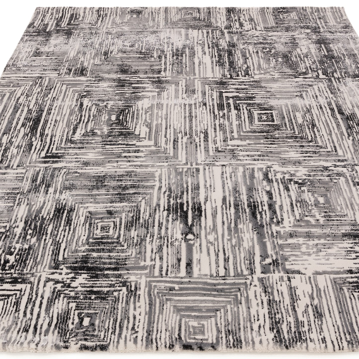 Kuza Portrait Grey Rug