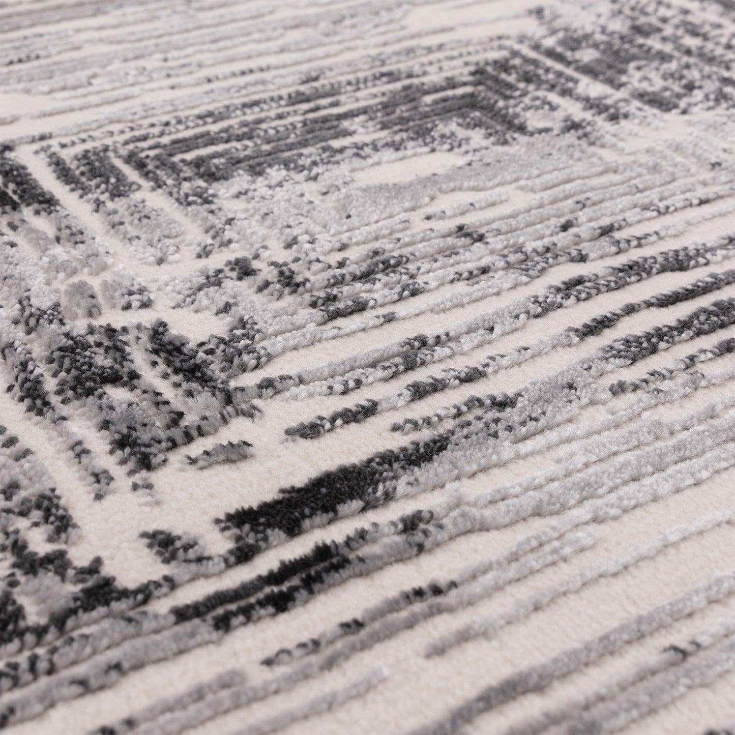 Kuza Portrait Grey Rug