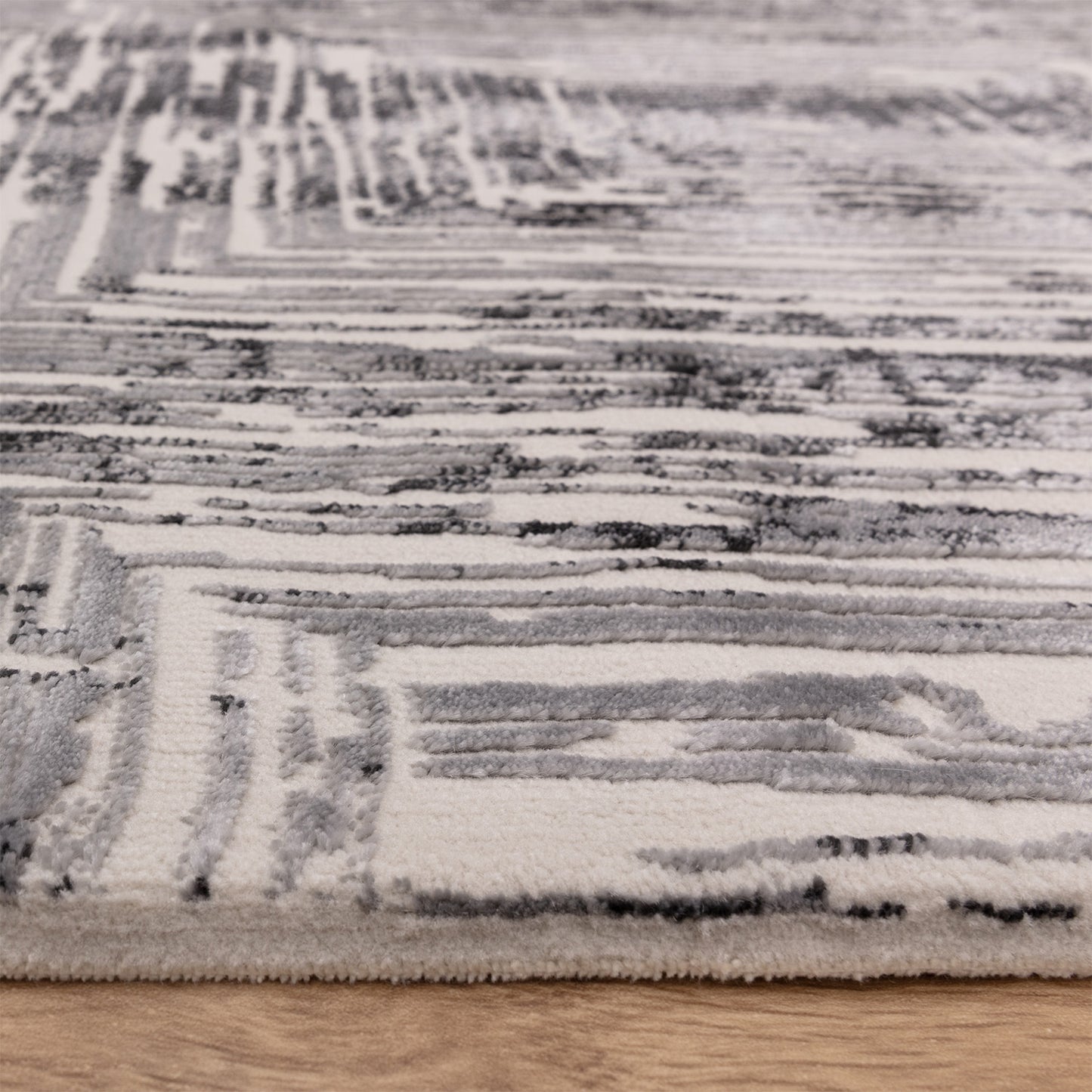 Kuza Portrait Grey Rug