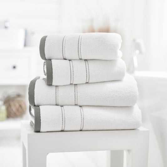 Lobster Creek Delamere Silver Towels