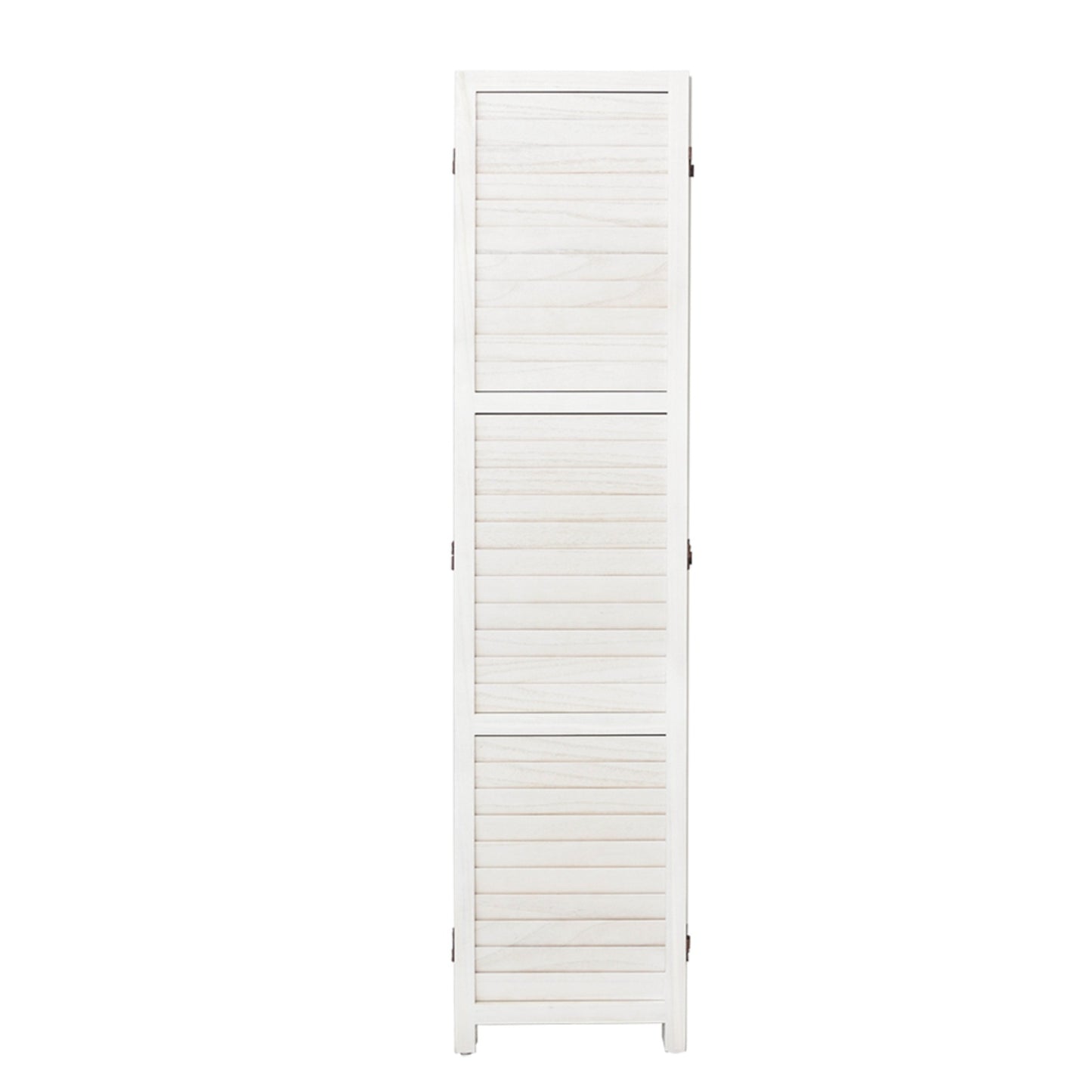 Solid Wood 4-Panel Folding Room Divider Screen