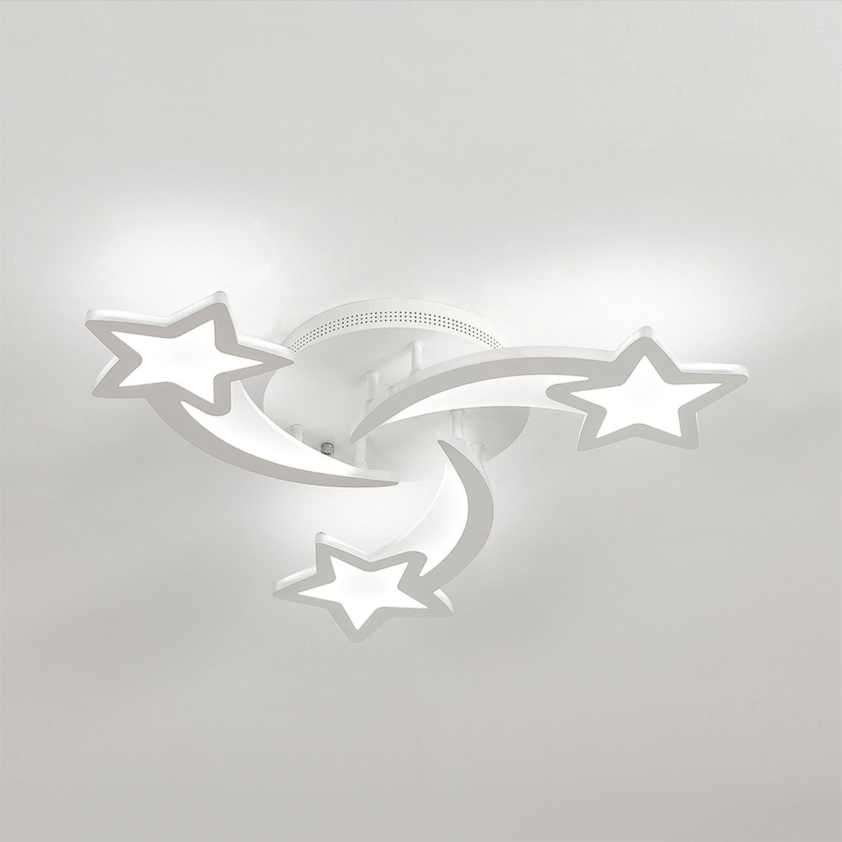 Shooting Stars White LED Ceiling Light