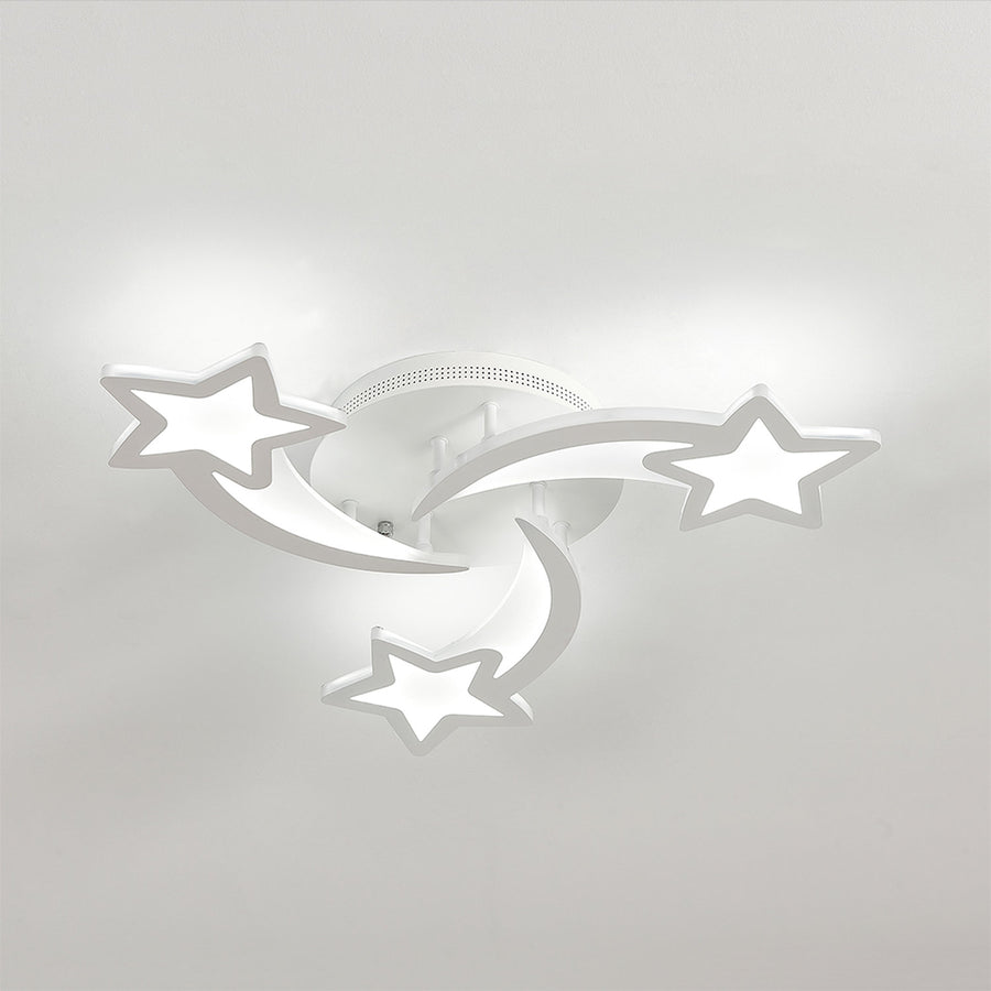 Shooting Stars White LED Ceiling Light