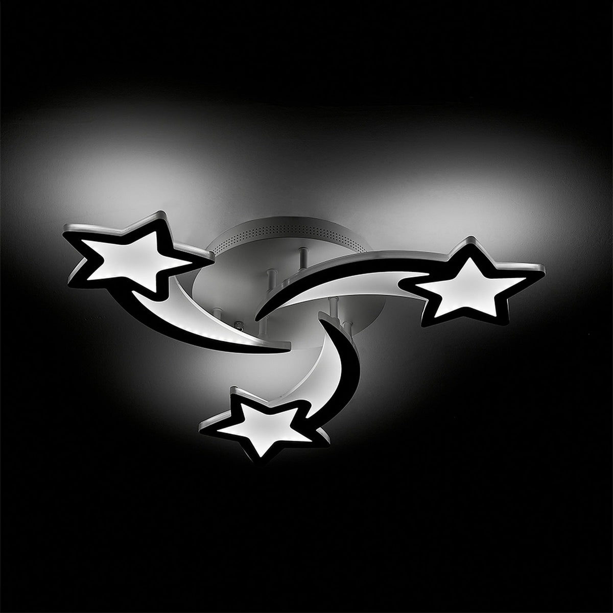 Shooting Stars White LED Ceiling Light
