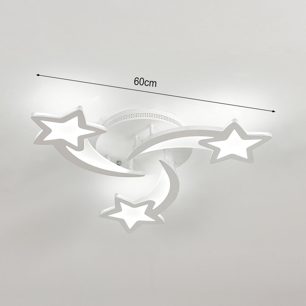 Shooting Stars White LED Ceiling Light
