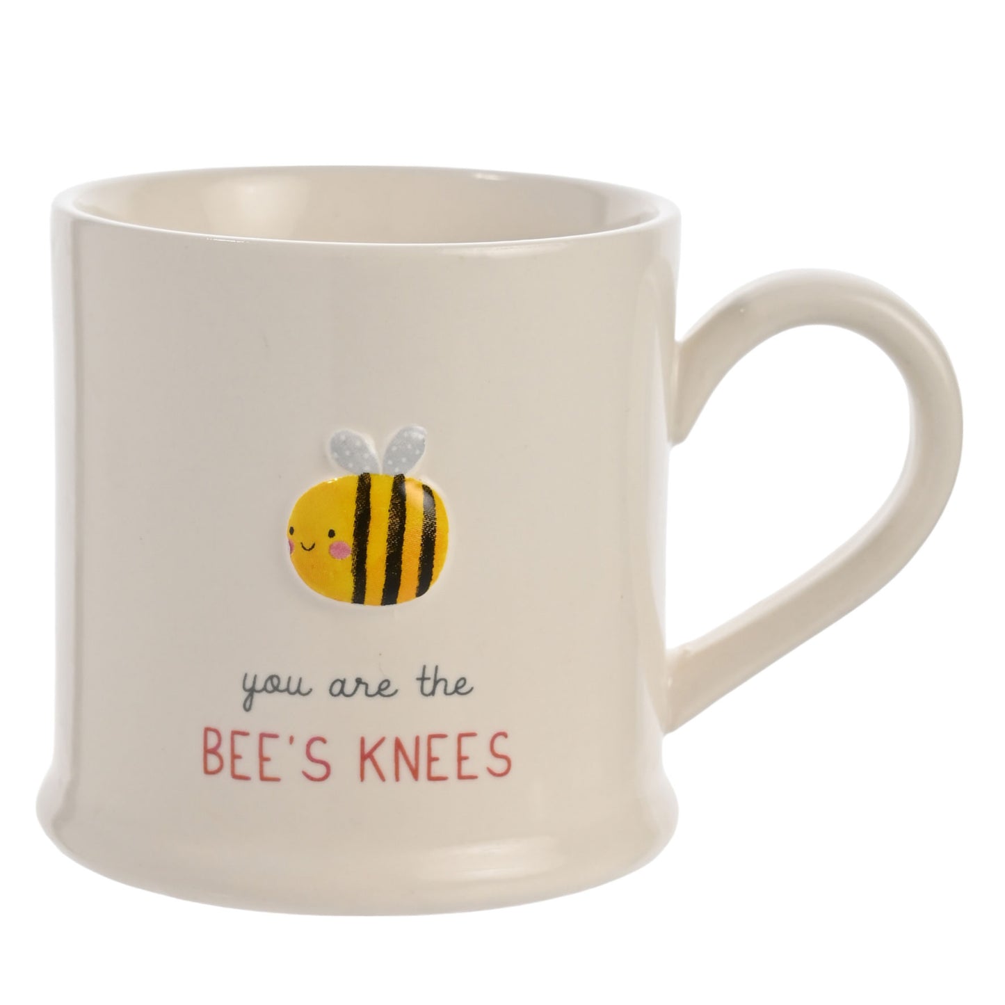Bees Knees Embossed Mug
