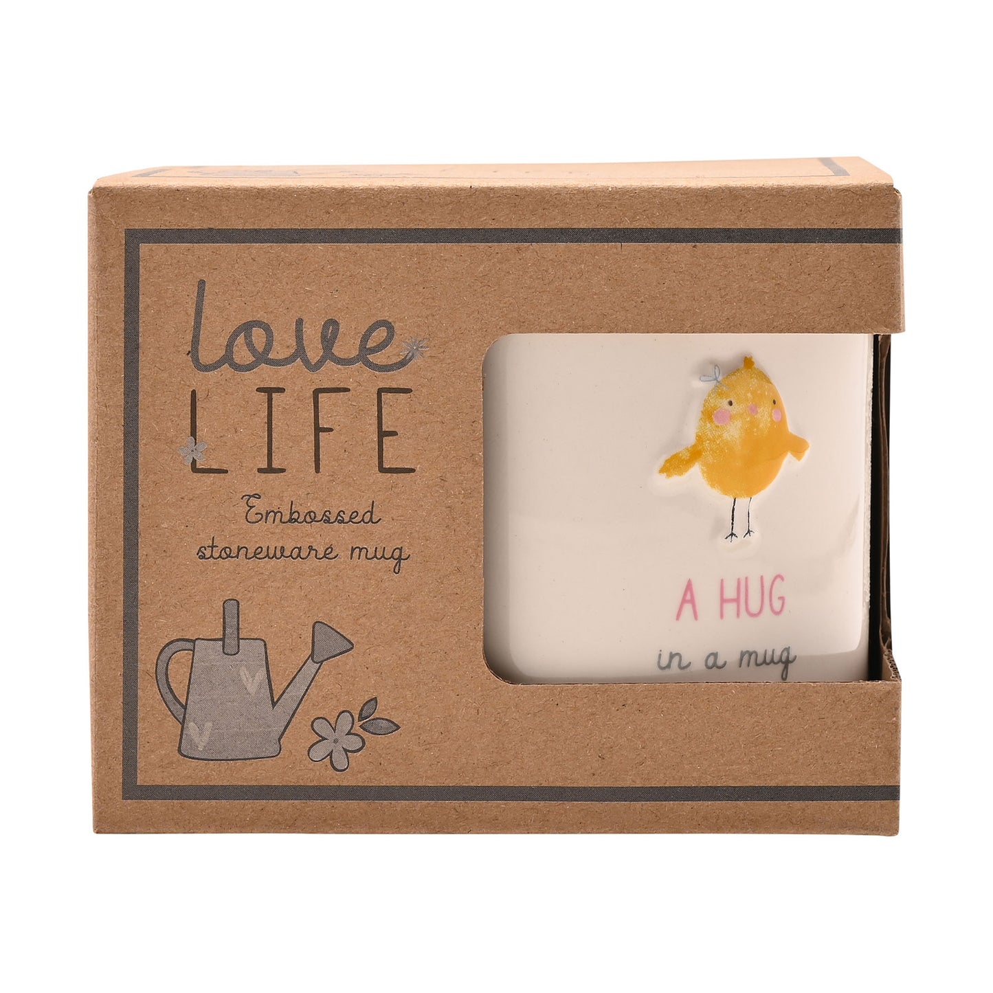 Hug Embossed Mug
