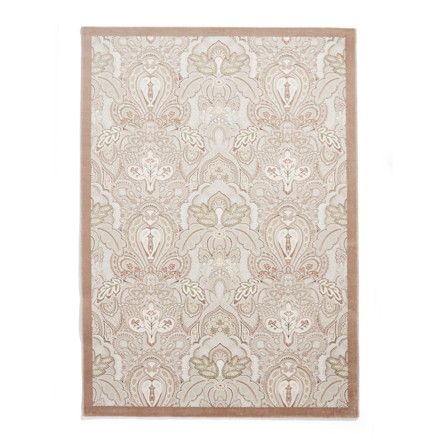 Laurence Llewelyn-Bowen Damask Bronze Rug