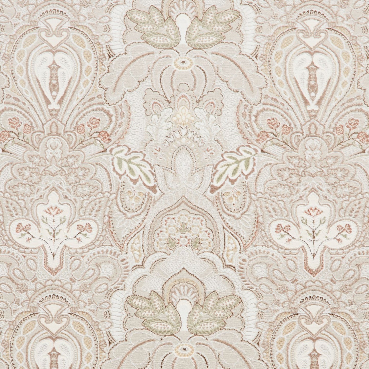 Laurence Llewelyn-Bowen Damask Bronze Rug