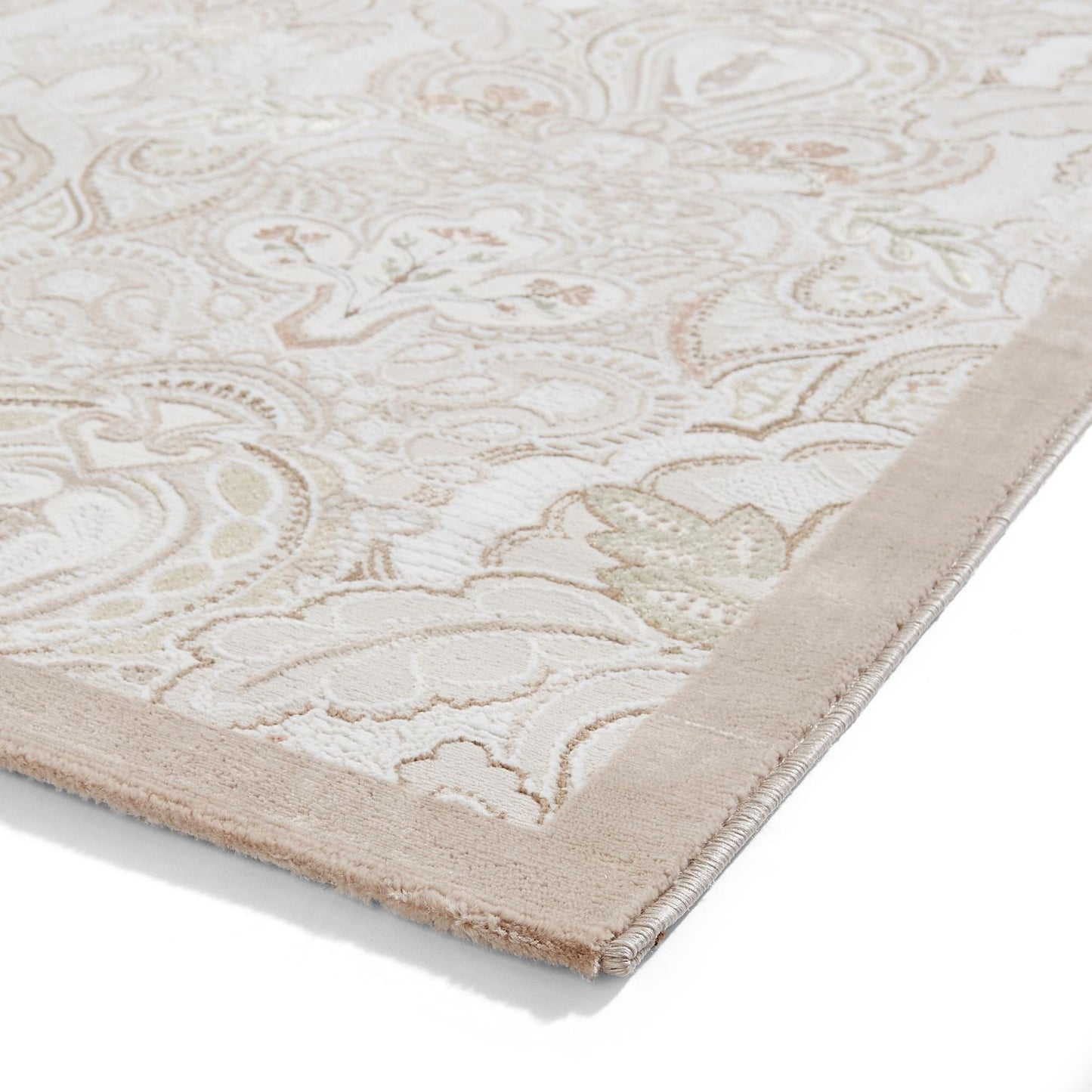 Laurence Llewelyn-Bowen Damask Bronze Rug