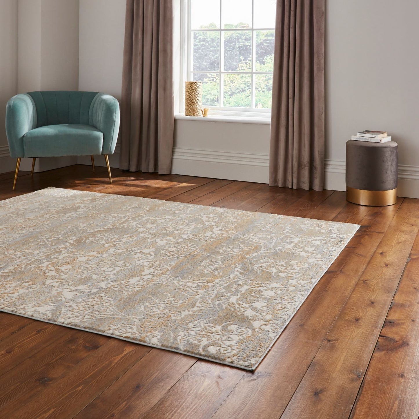 Laurence Llewelyn-Bowen Imperial Gold Rug