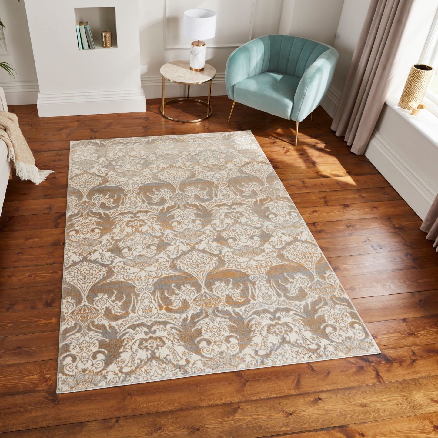 Laurence Llewelyn-Bowen Imperial Gold Rug