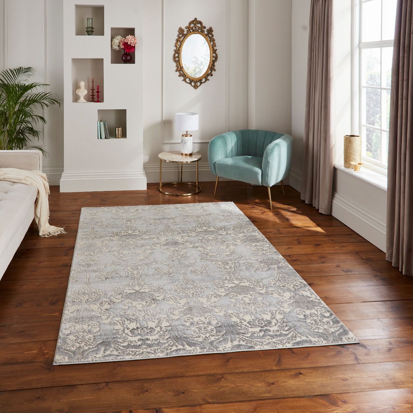 Laurence Llewelyn-Bowen Imperial Grey Rug