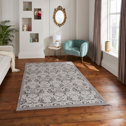 Laurence Llewelyn-Bowen Imperial Silver Rug