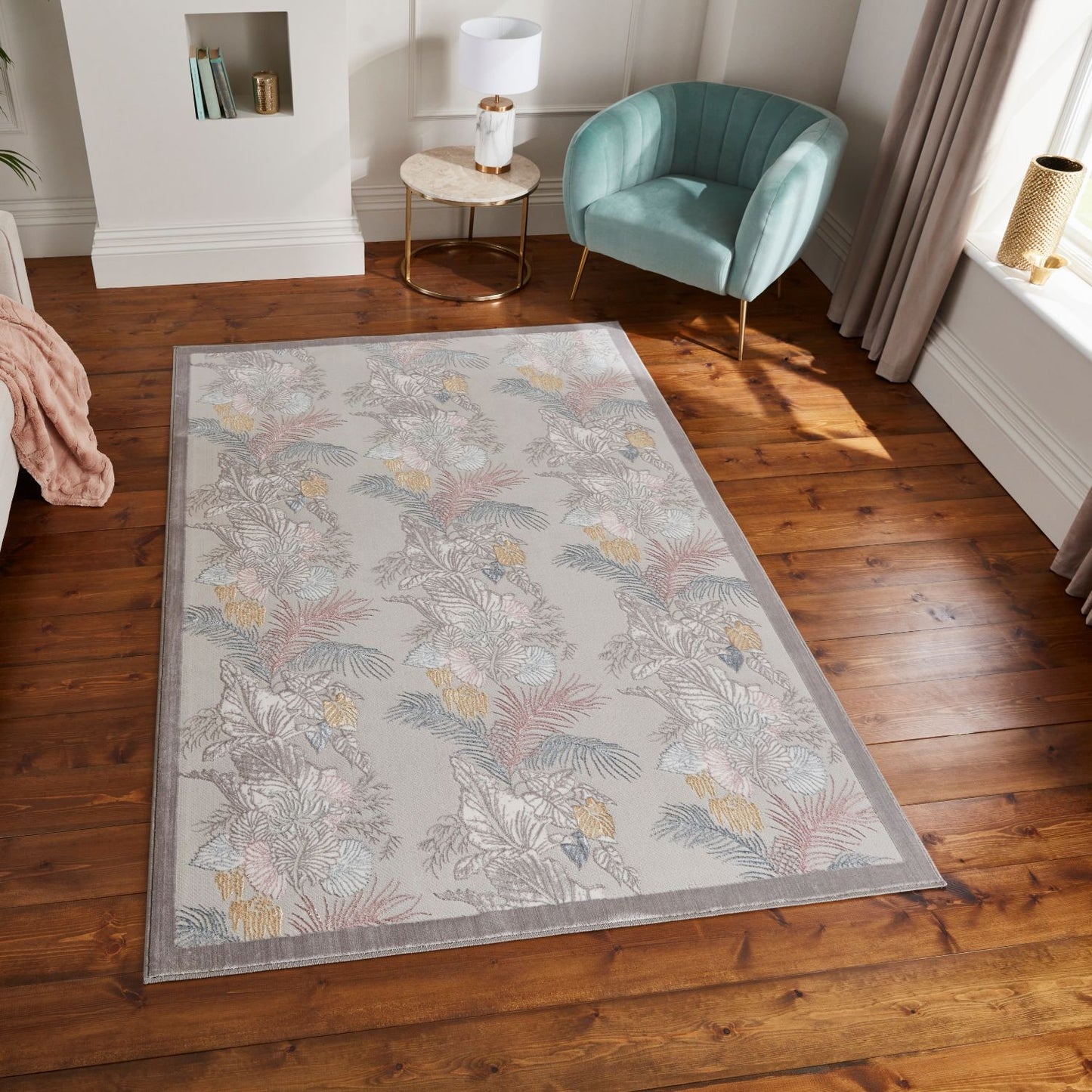 Laurence Llewelyn-Bowen Tropicana Pearl Rug