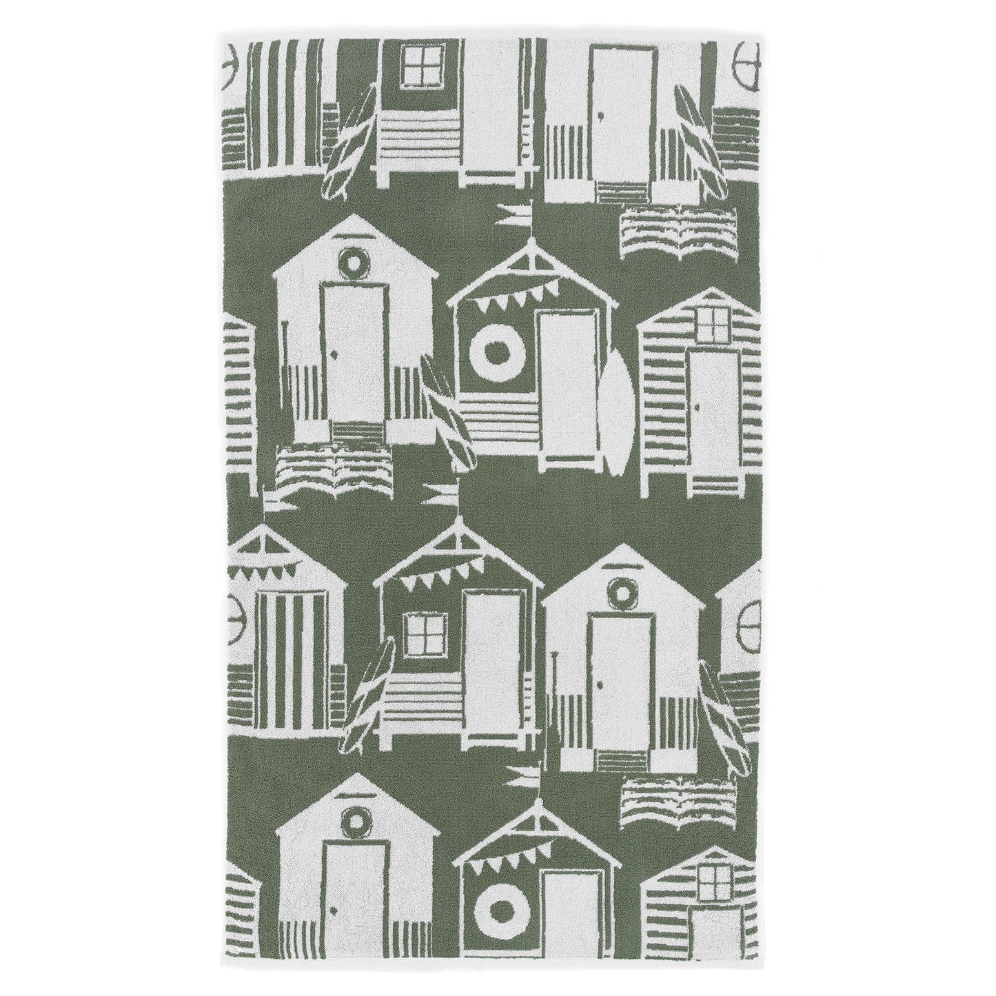 Lobster Creek Kings Parade Olive Green Towels