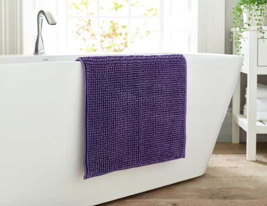 Lobster Creek Purple Kaleidoscope Noodle Bath Mat