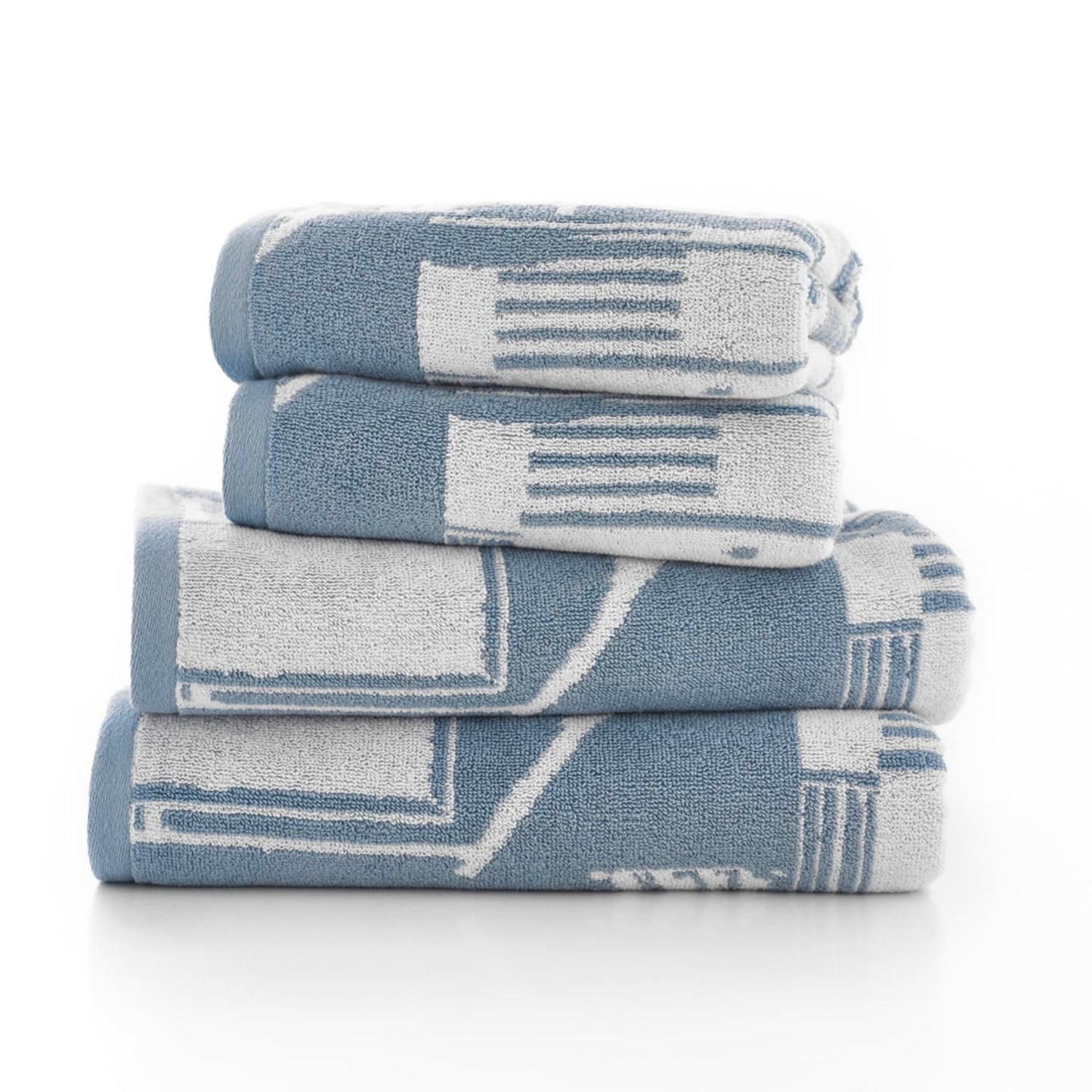 Lobster Creek Kings Parade Chambray Blue Towels