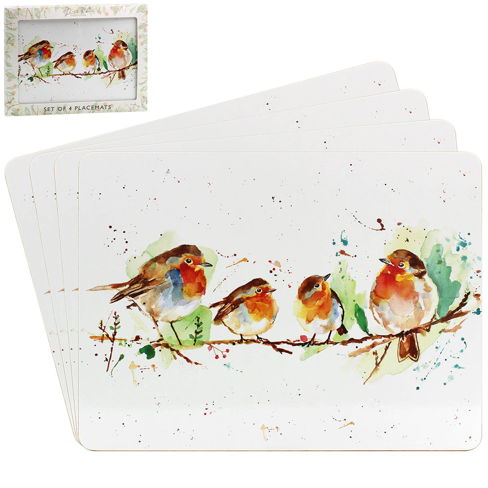 Winter Robin Placemats (Set of 4)