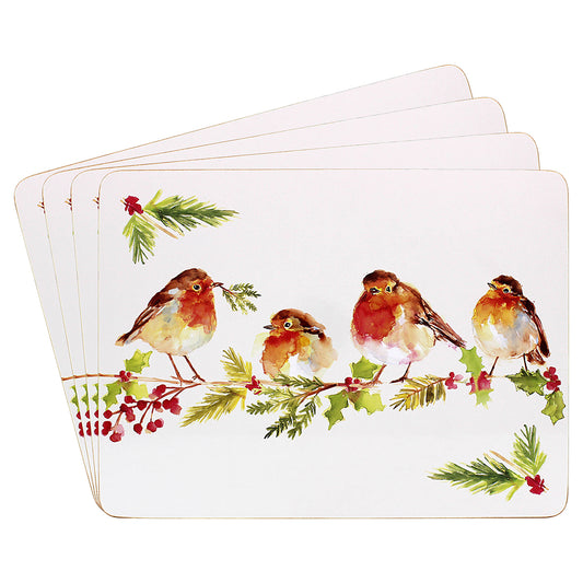 Winter Robin Placemats (Set of 4)