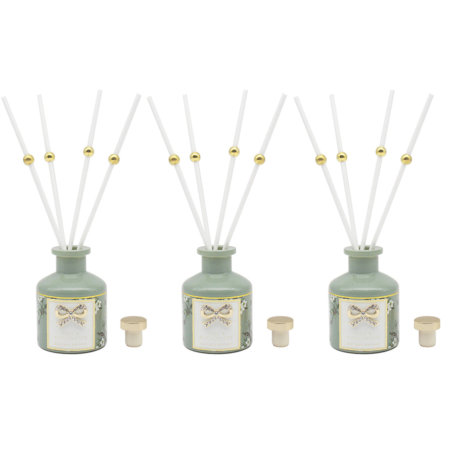 Madelaine Green Christmas Diffusers Set of 3