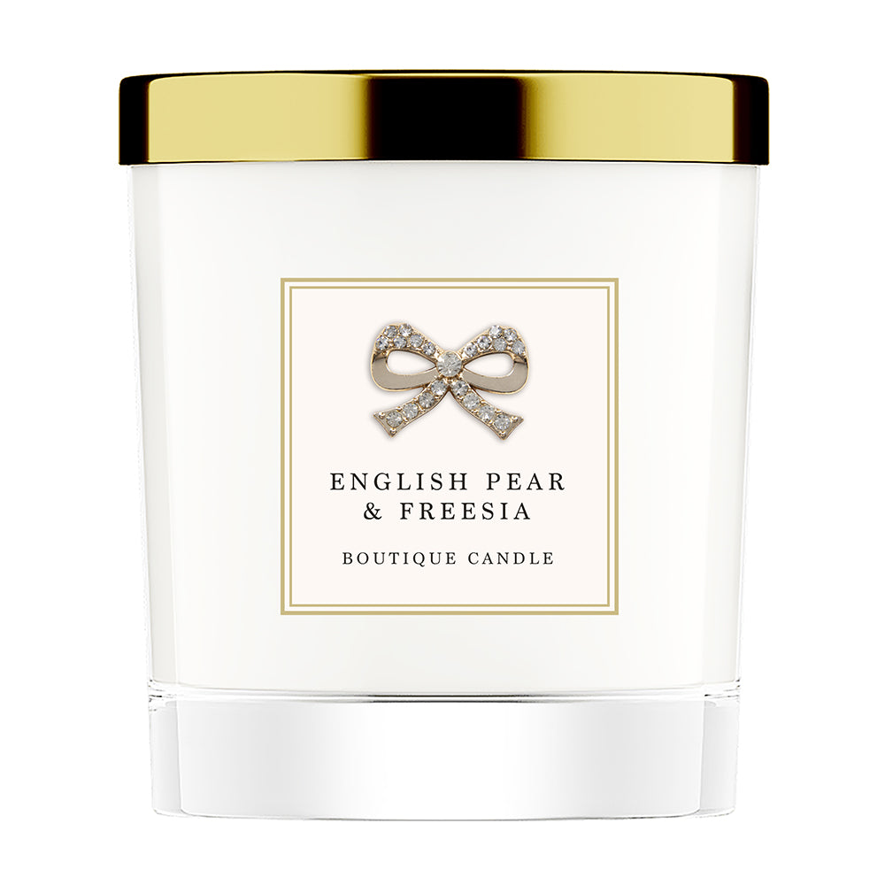 English Pear and Freesia Scented Candle