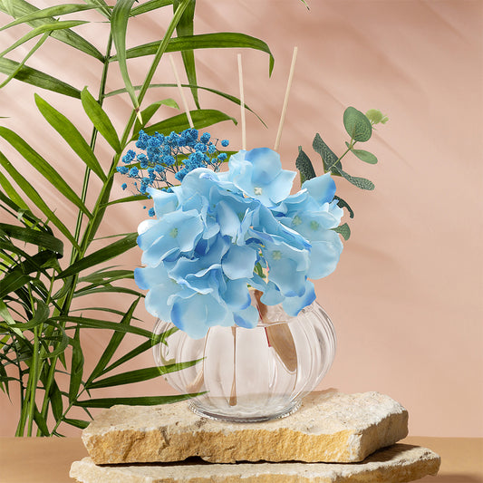 Blue Hydrangea Flower 200ml Reed Diffuser