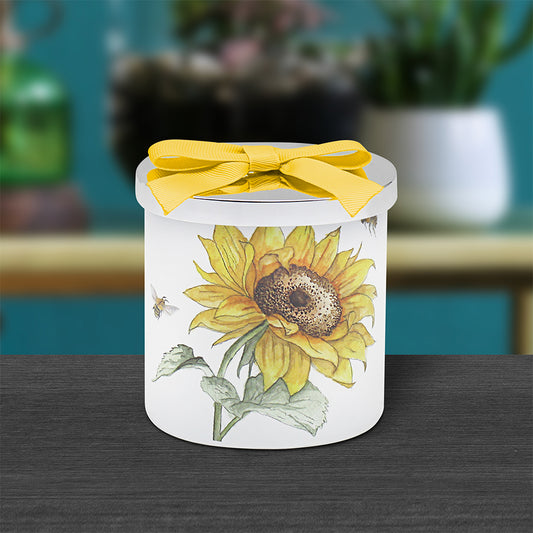 Bee-Tanical Sunflower Candle