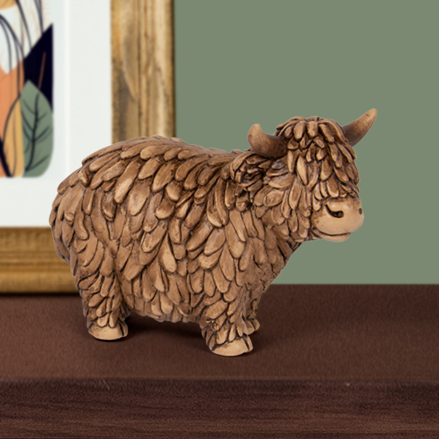 Hughie Highland Cow Small Ornament