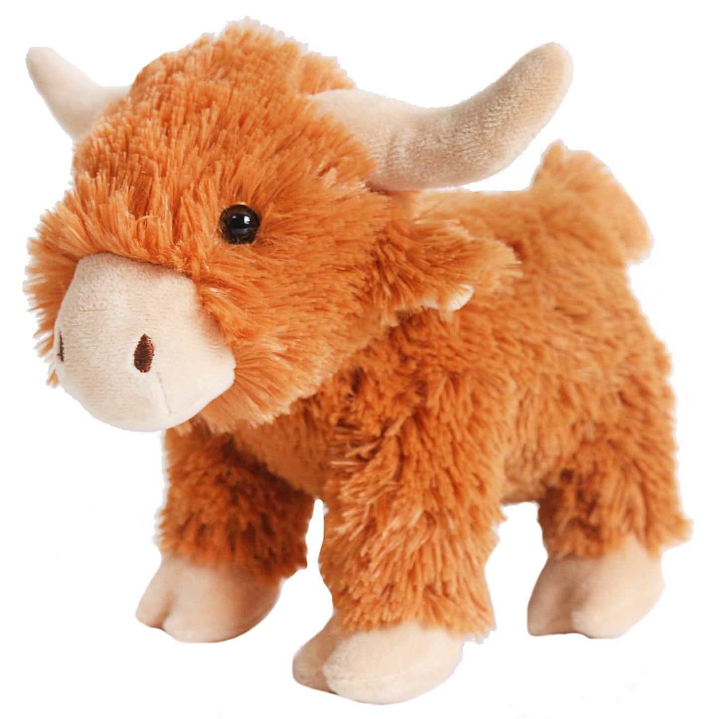 Recycled Pet Pals Plush Hughie The Highland Cow