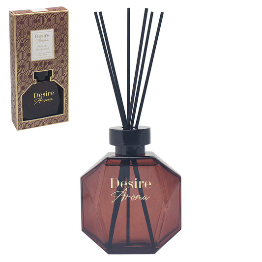 Oud & Bergamot 200ml Glass Diffuser