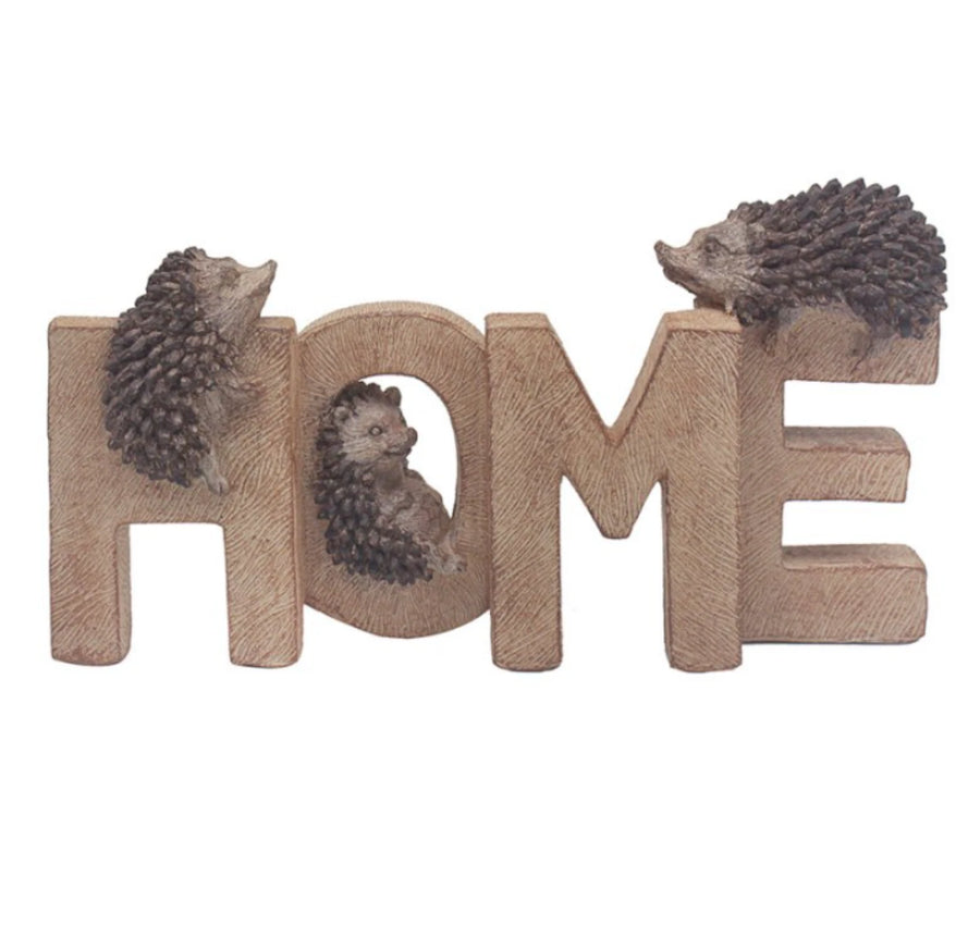 Prickles Hedgehog Home Plaque