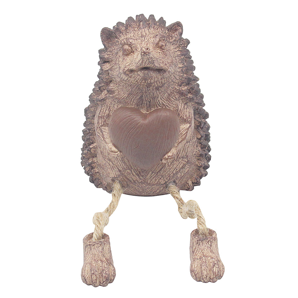 Prickles The Hedgehog With String Legs Ornament
