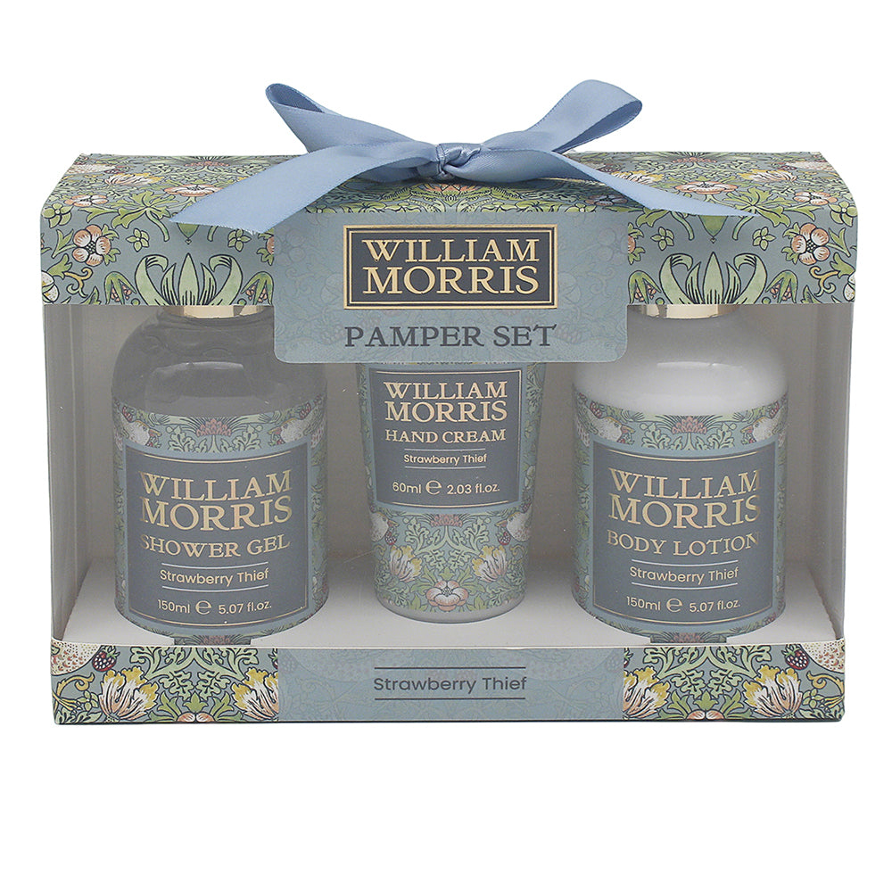 William Morris Strawberry Thief Pamper Set