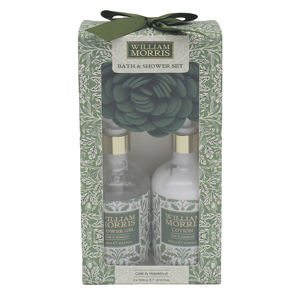 William Morris Acorn Bath Shower Gift Set