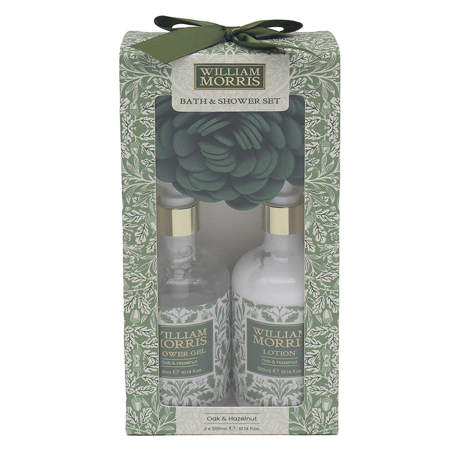 William Morris Acorn Bath Shower Gift Set