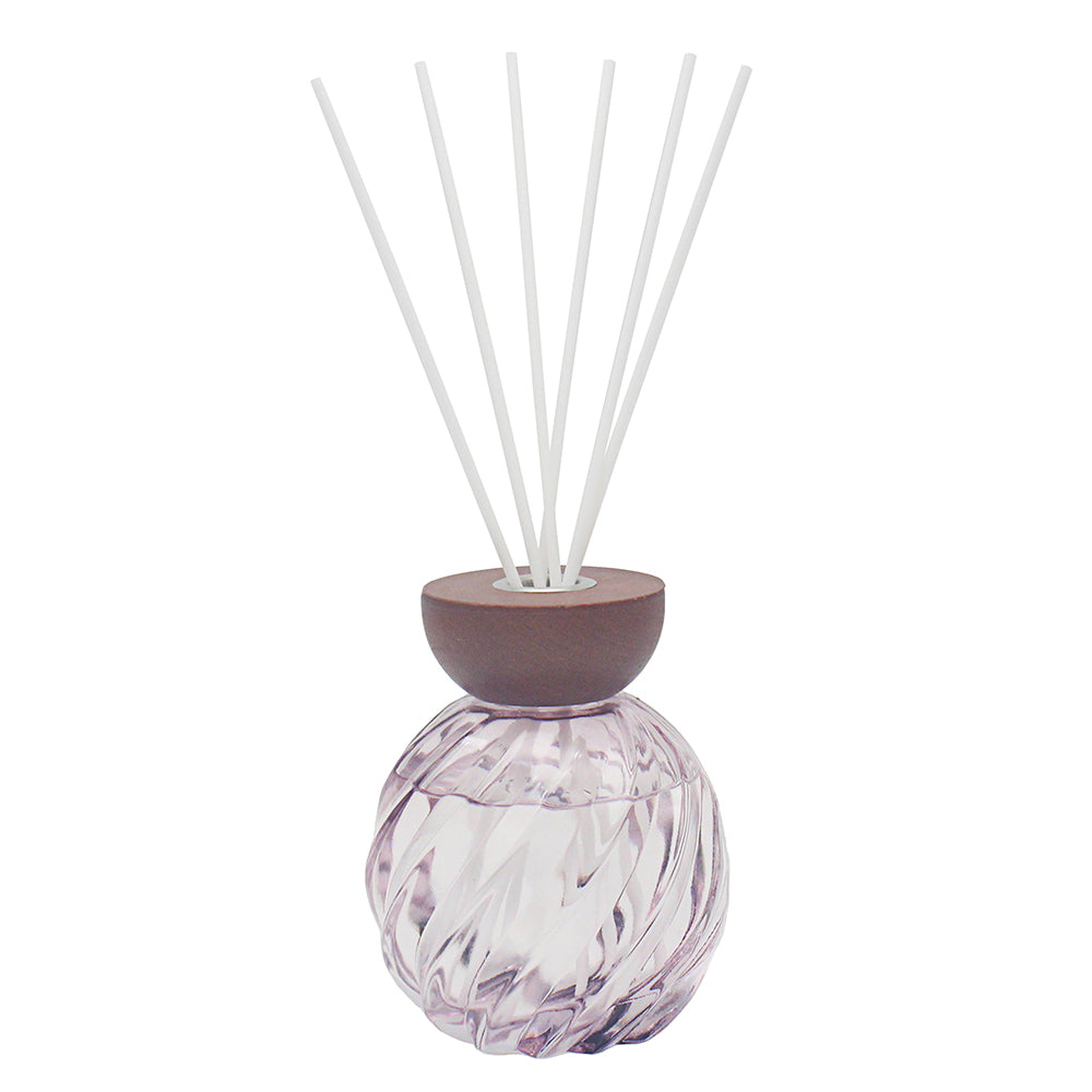 Swirl Glass Pink Reed Diffuser 200ml
