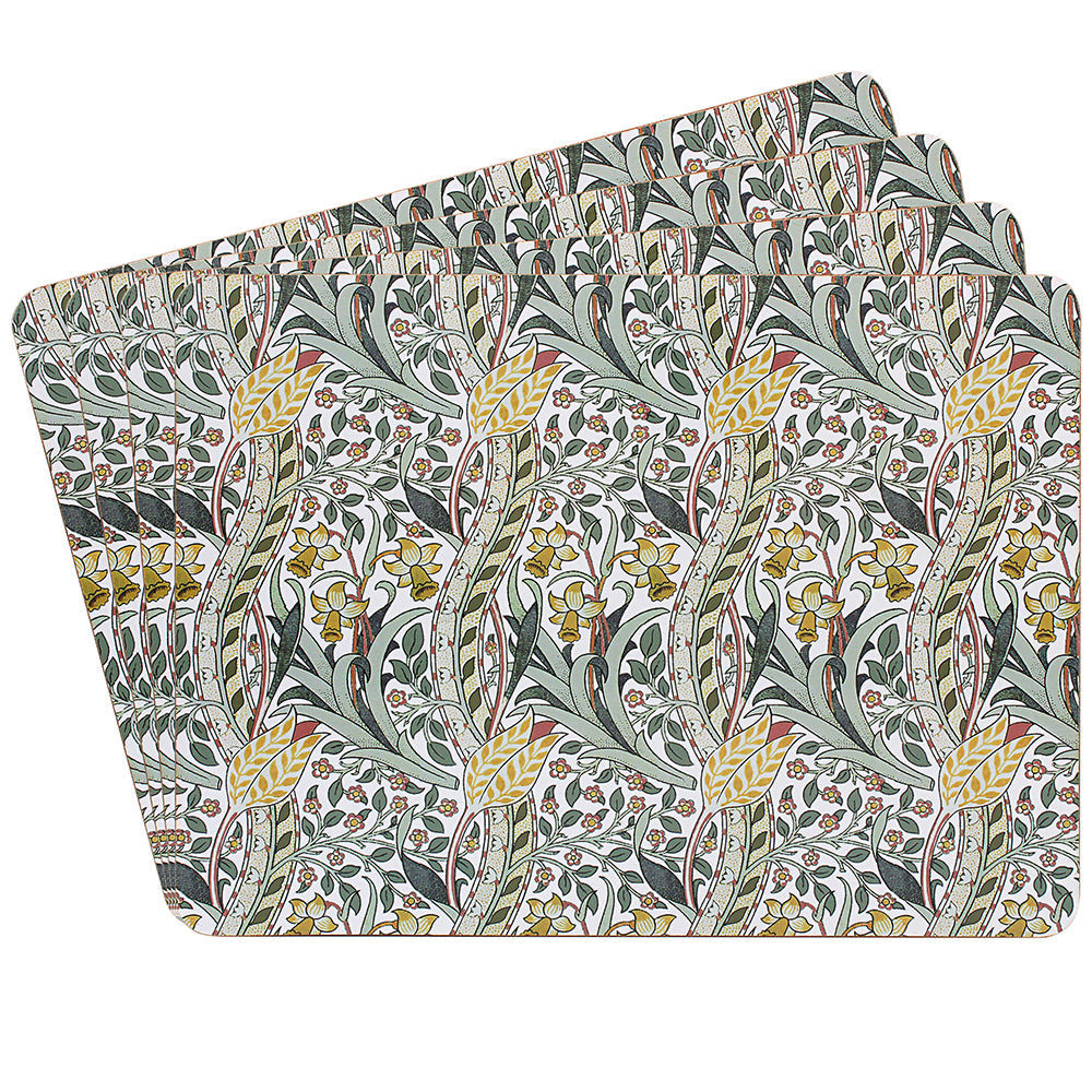 William Morris Daffodil Placemats (Set of 4)