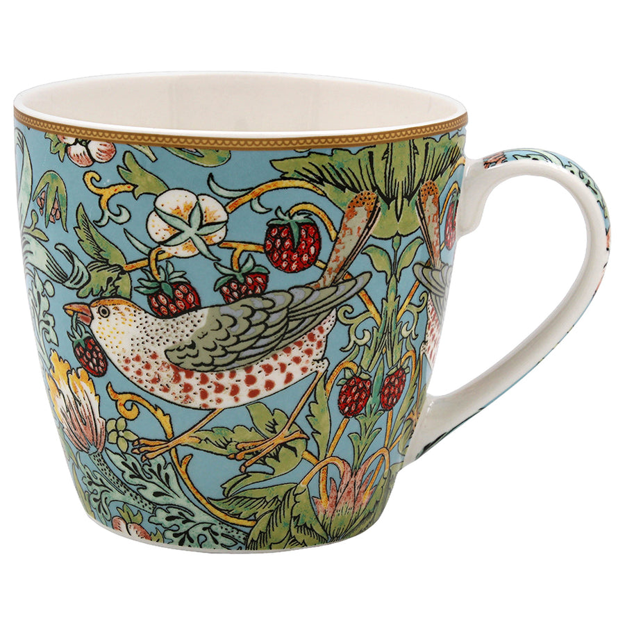 William Morris Strawberry Thief Breakfast Mug