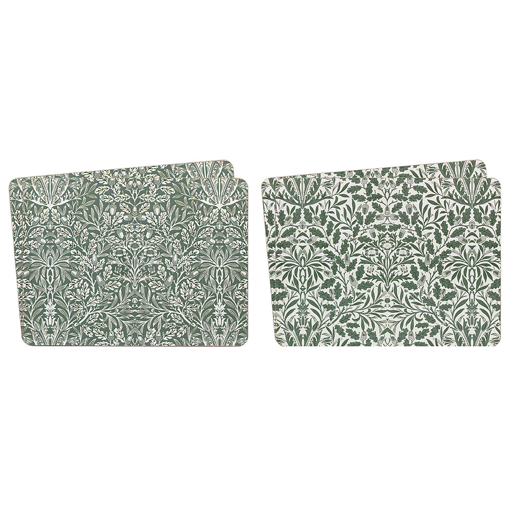 William Morris Acorn Placemats (Set of 4)