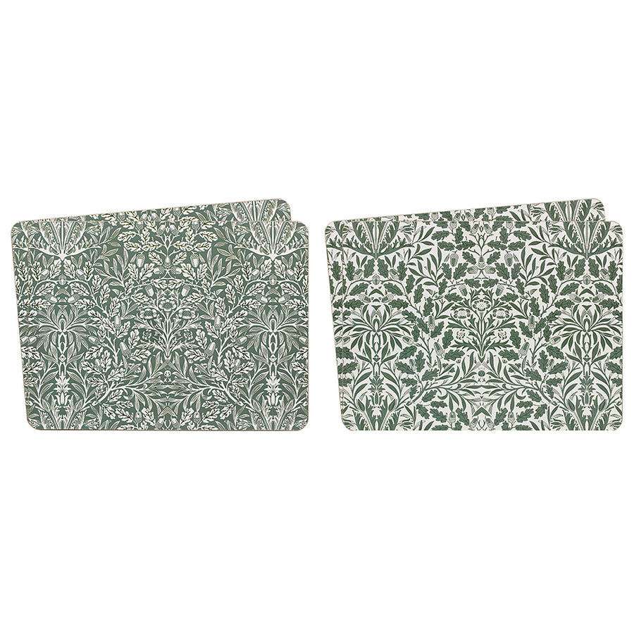 William Morris Acorn Placemats (Set of 4)