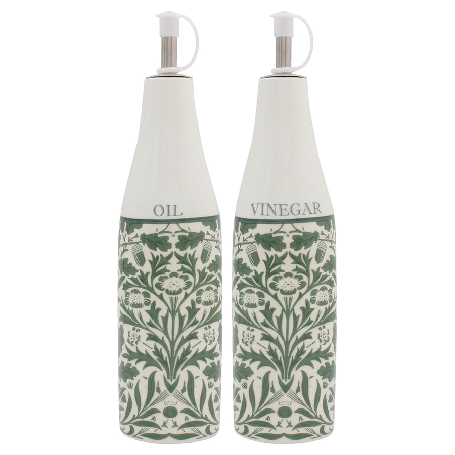 William Morris Acorn Oil & Vinegar Bottle Set