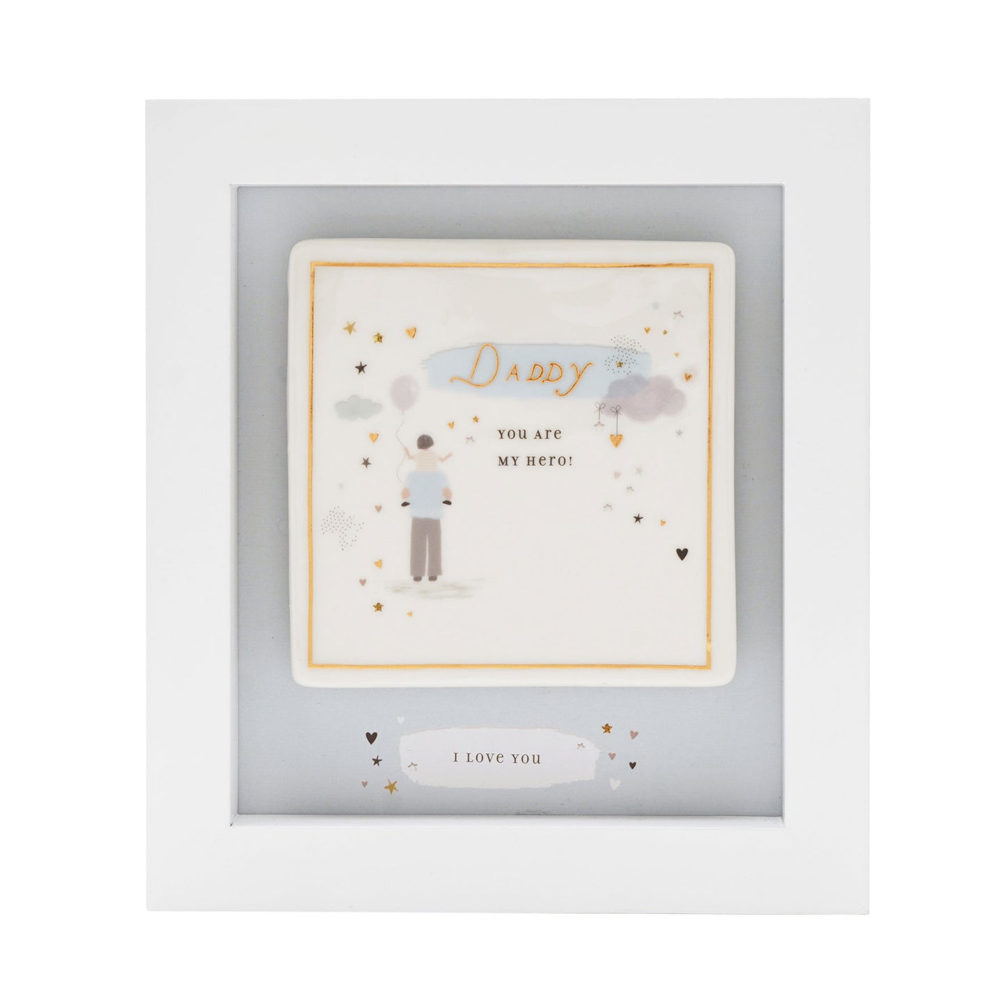 The Little Things Boxed Plaque Daddy
