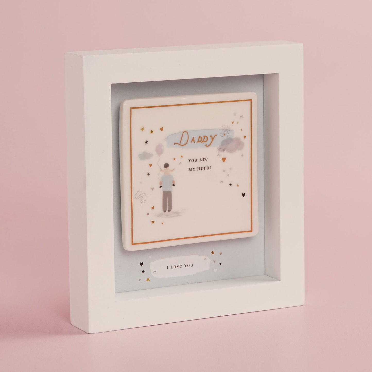 The Little Things Boxed Plaque Daddy