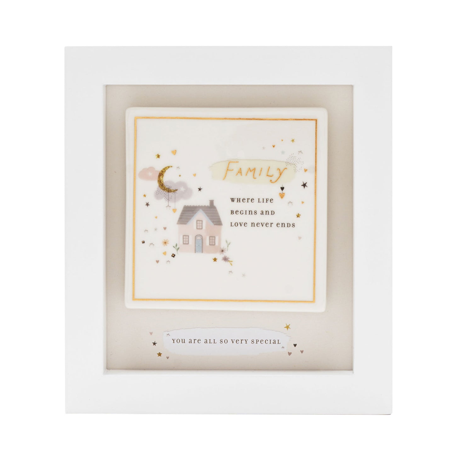 The Little Things Boxed Plaque Family