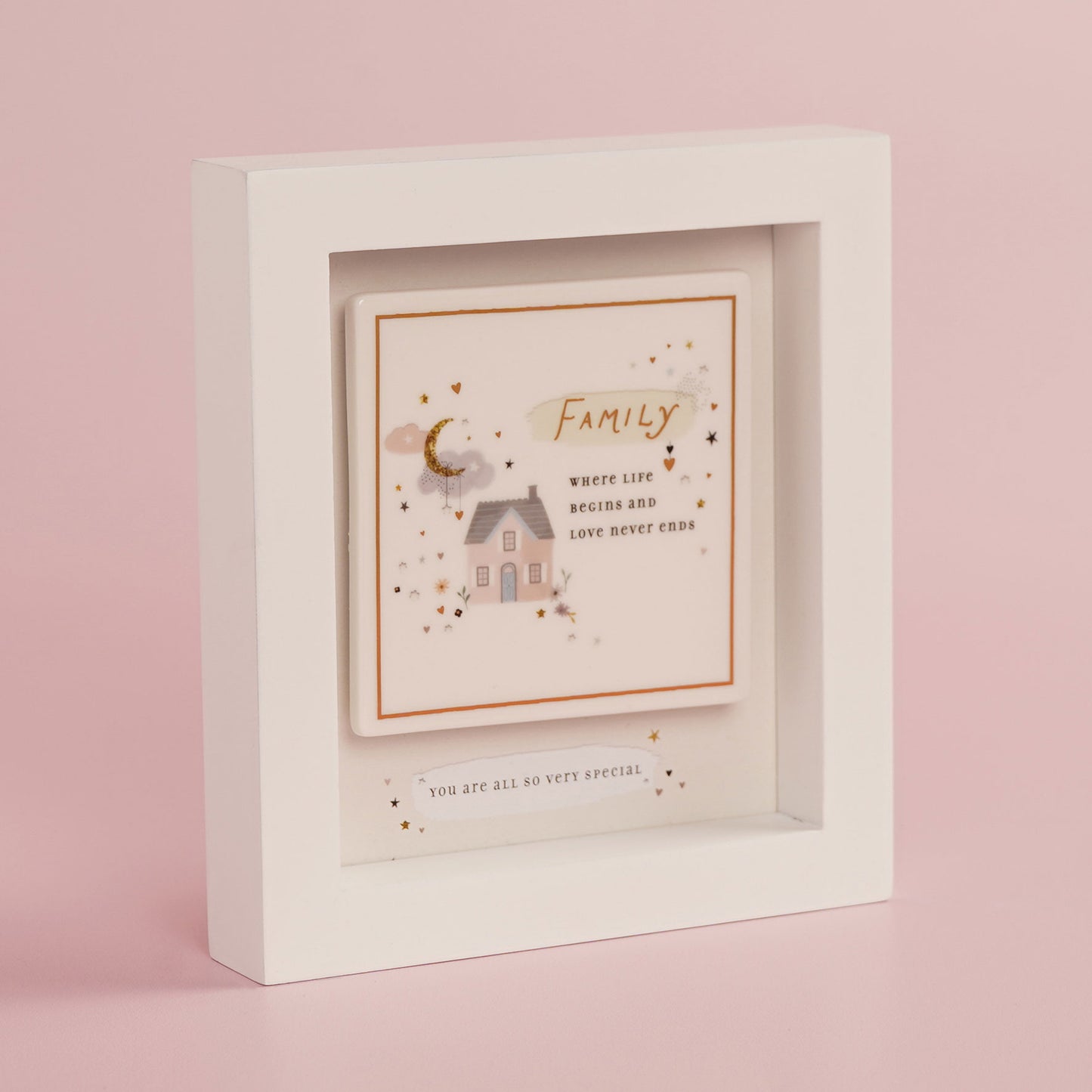 The Little Things Boxed Plaque Family