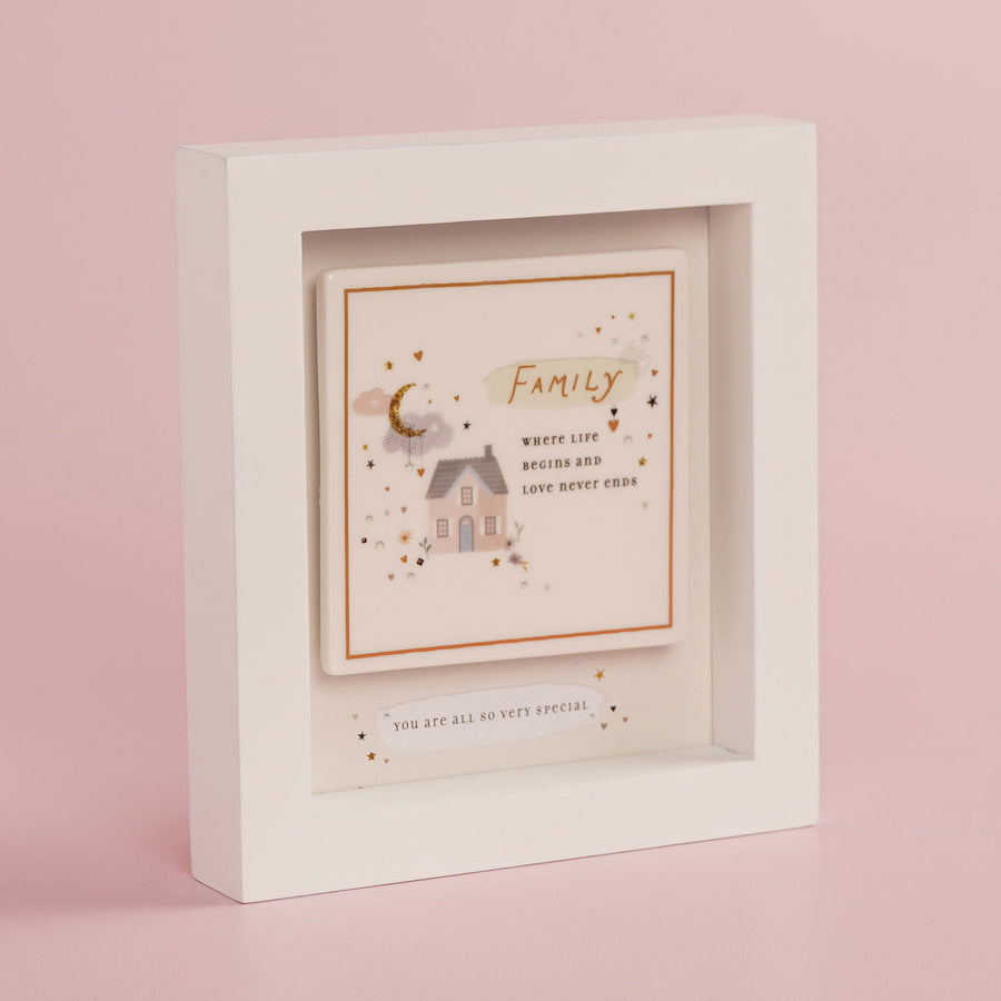 The Little Things Boxed Plaque Family
