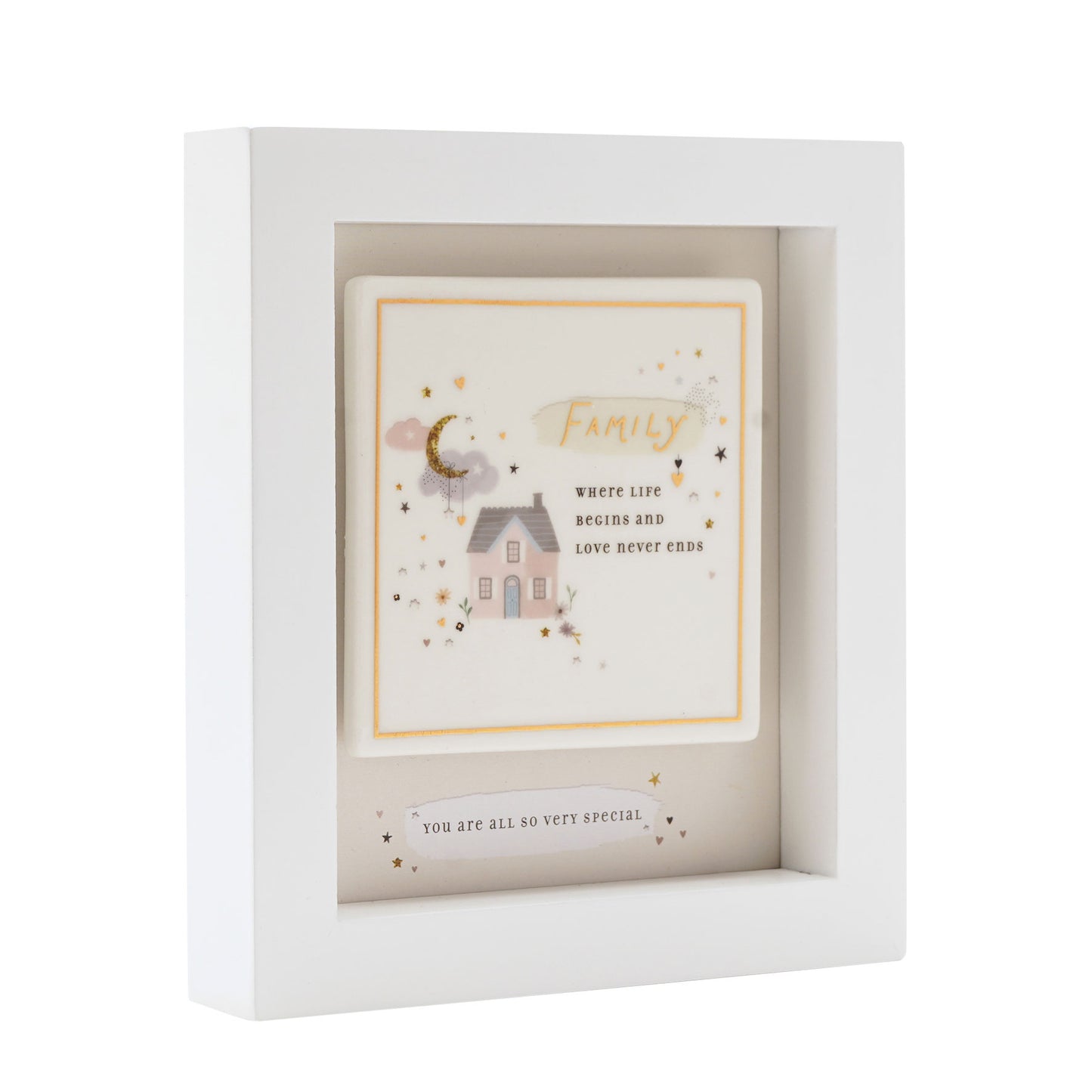 The Little Things Boxed Plaque Family