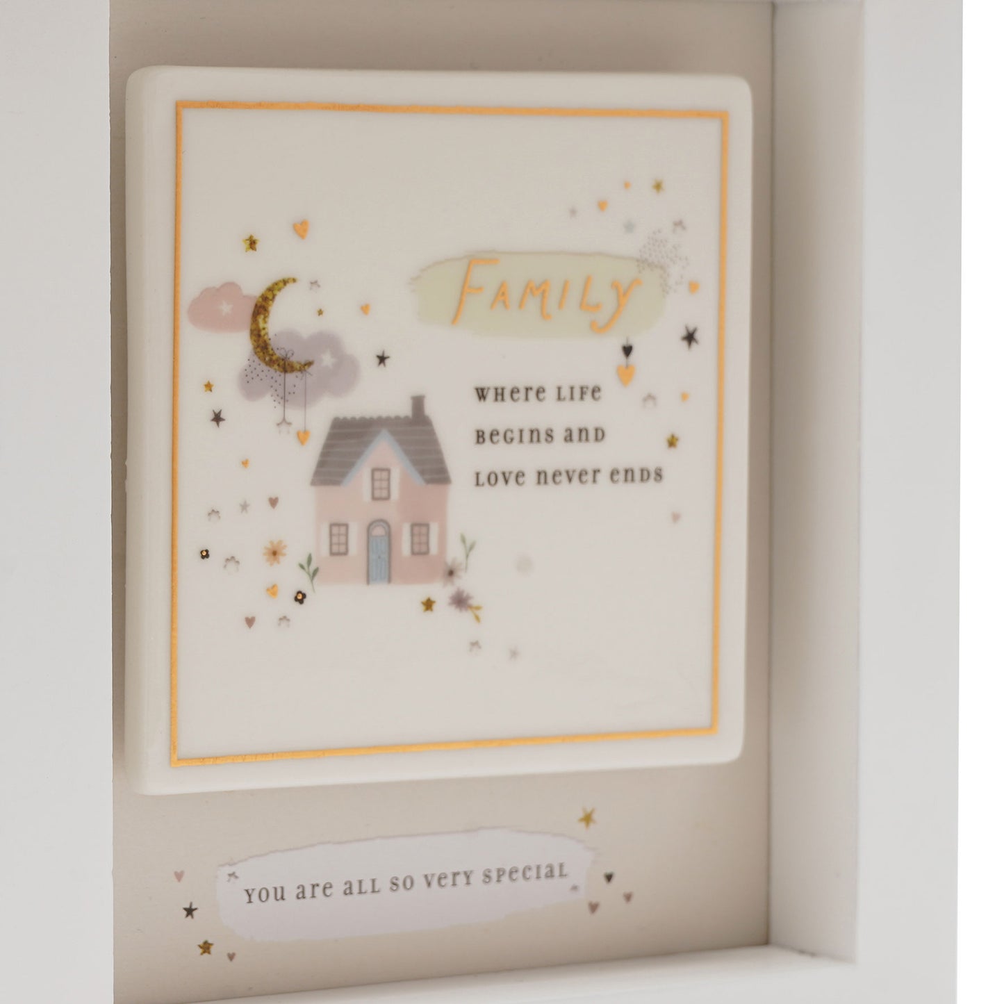 The Little Things Boxed Plaque Family